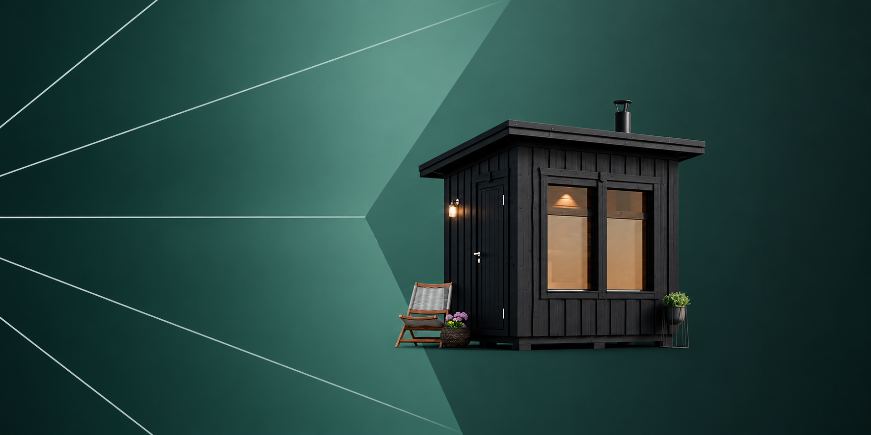 BWE Sauna 4 -<br>
Huutokaupassa 13.10.26 saakka